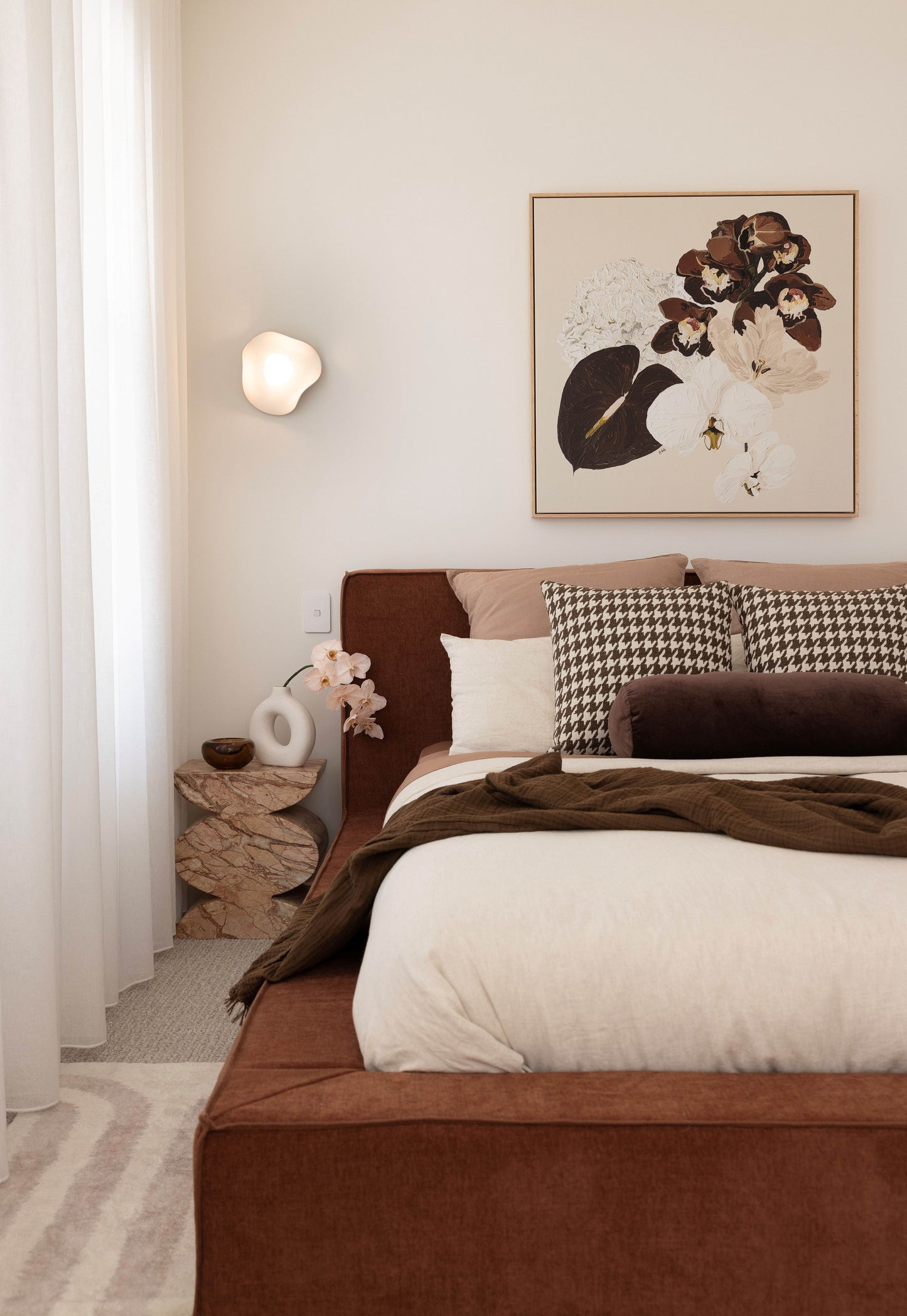 Puddle Interior | Glass & Ceramic Wall Light
