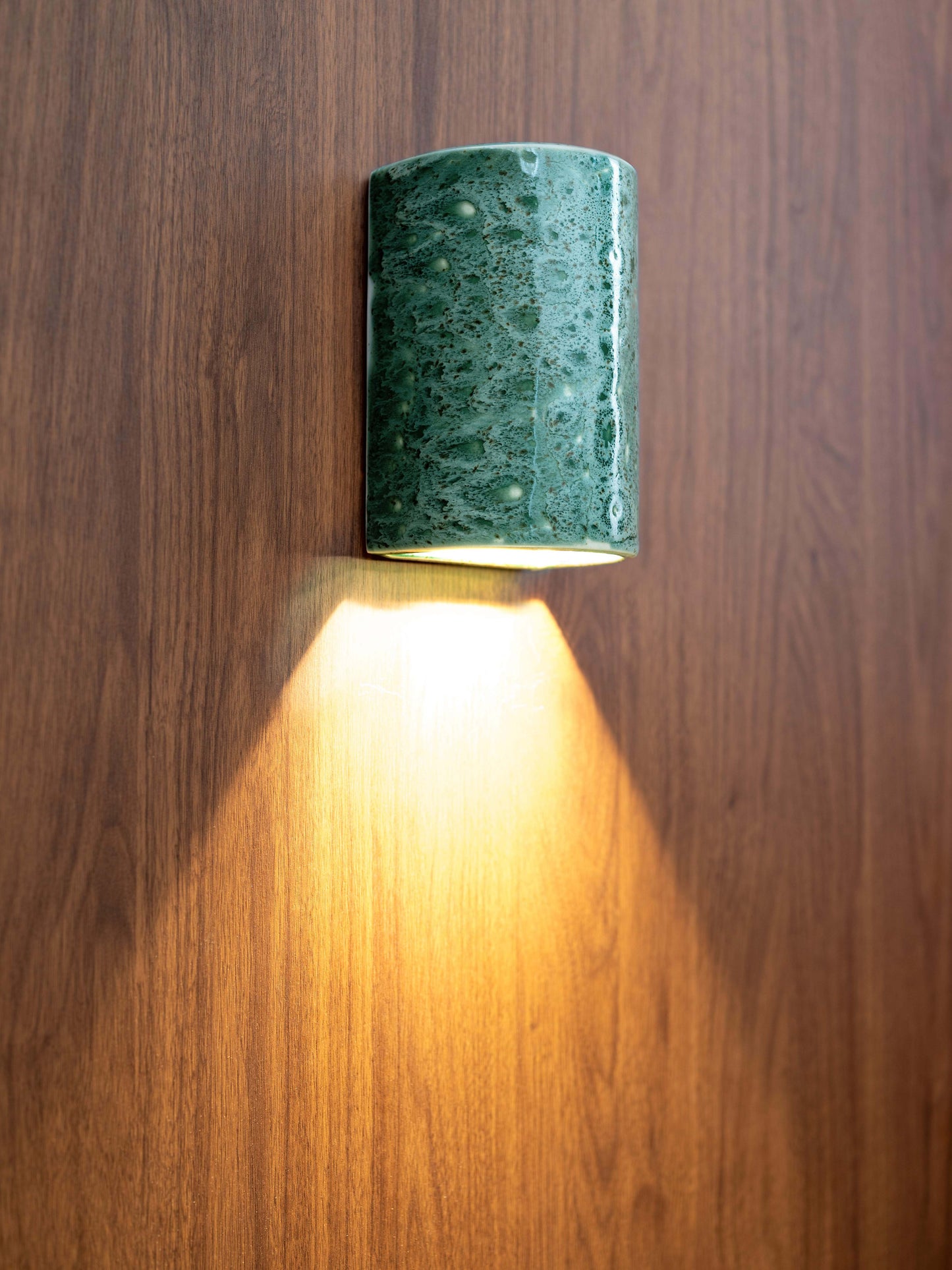 Dawn Short Exterior | Pickled Olives | Ceramic Wall Light