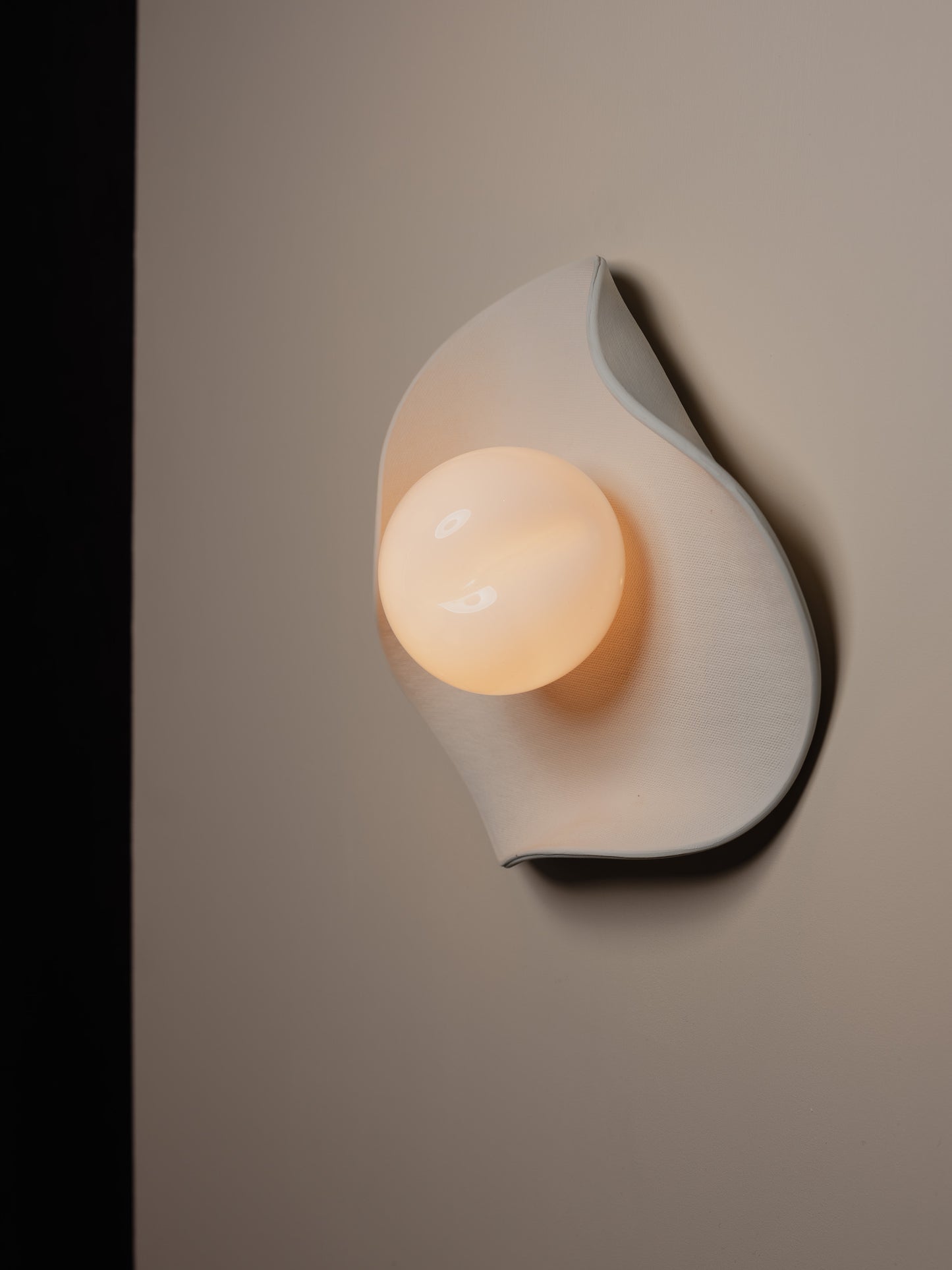 Puddle Stone Interior | Glass & Ceramic Wall Light