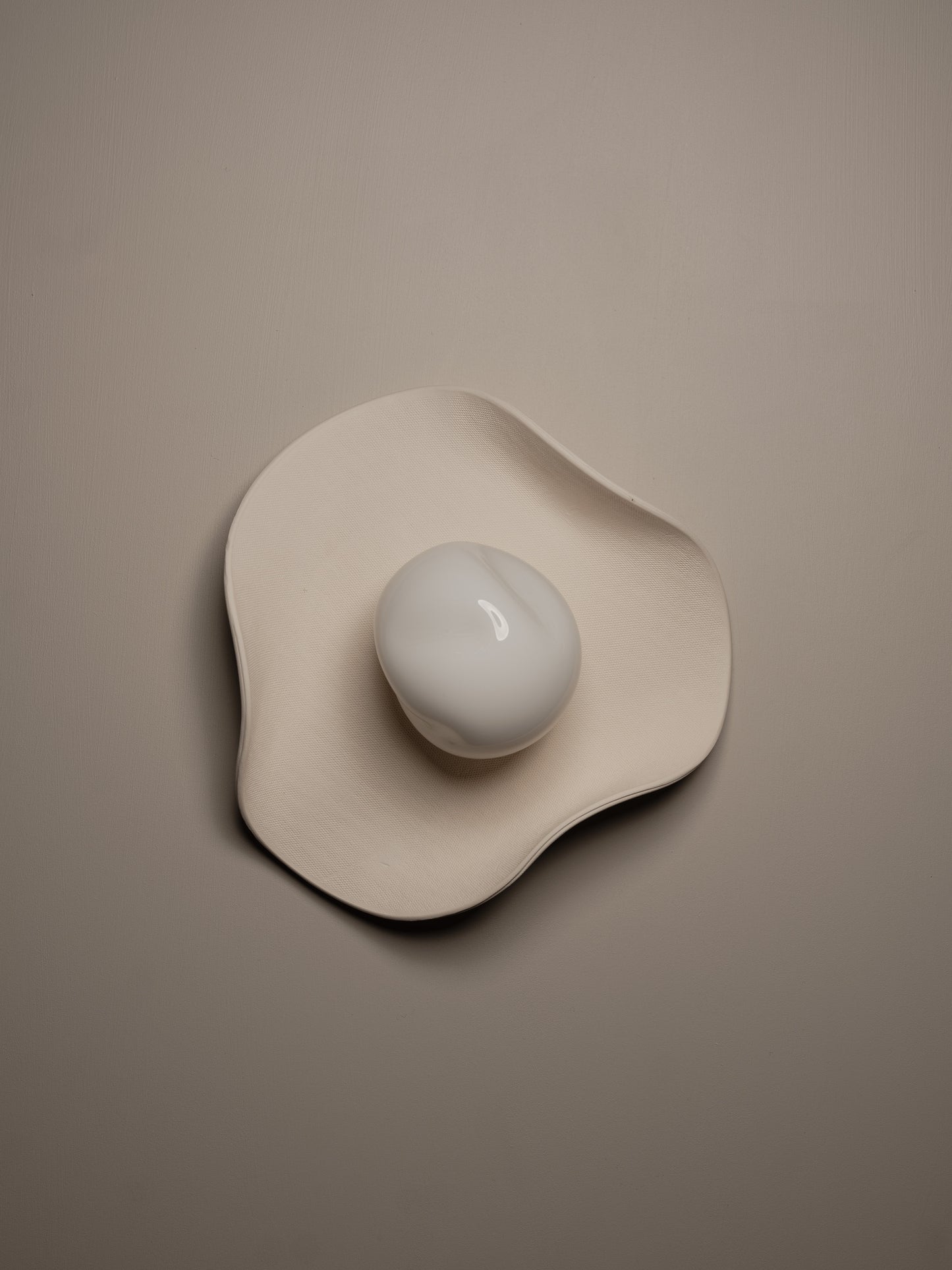 Puddle Stone Interior | Glass & Ceramic Wall Light
