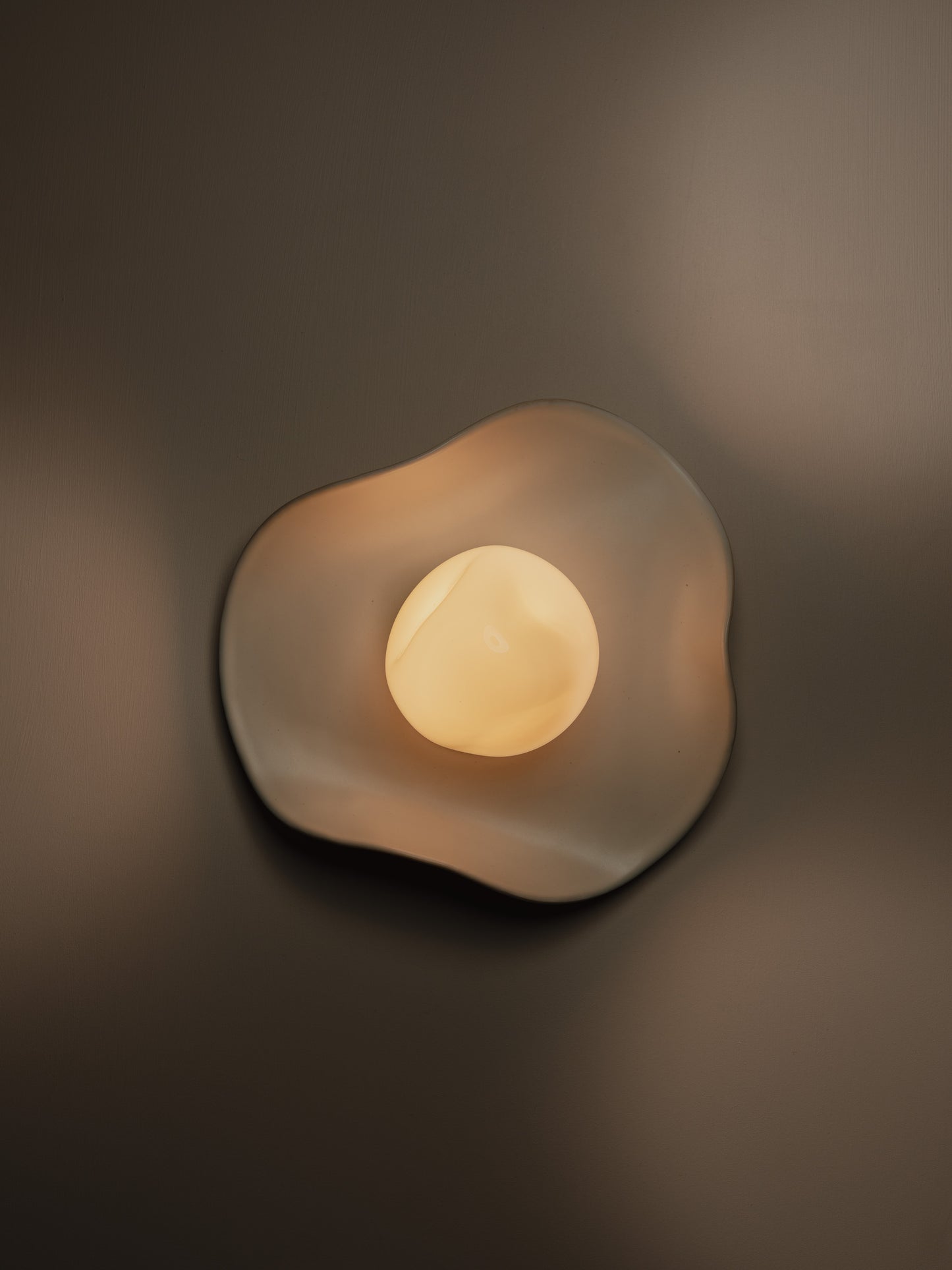 Puddle Interior | Glass & Ceramic Wall Light