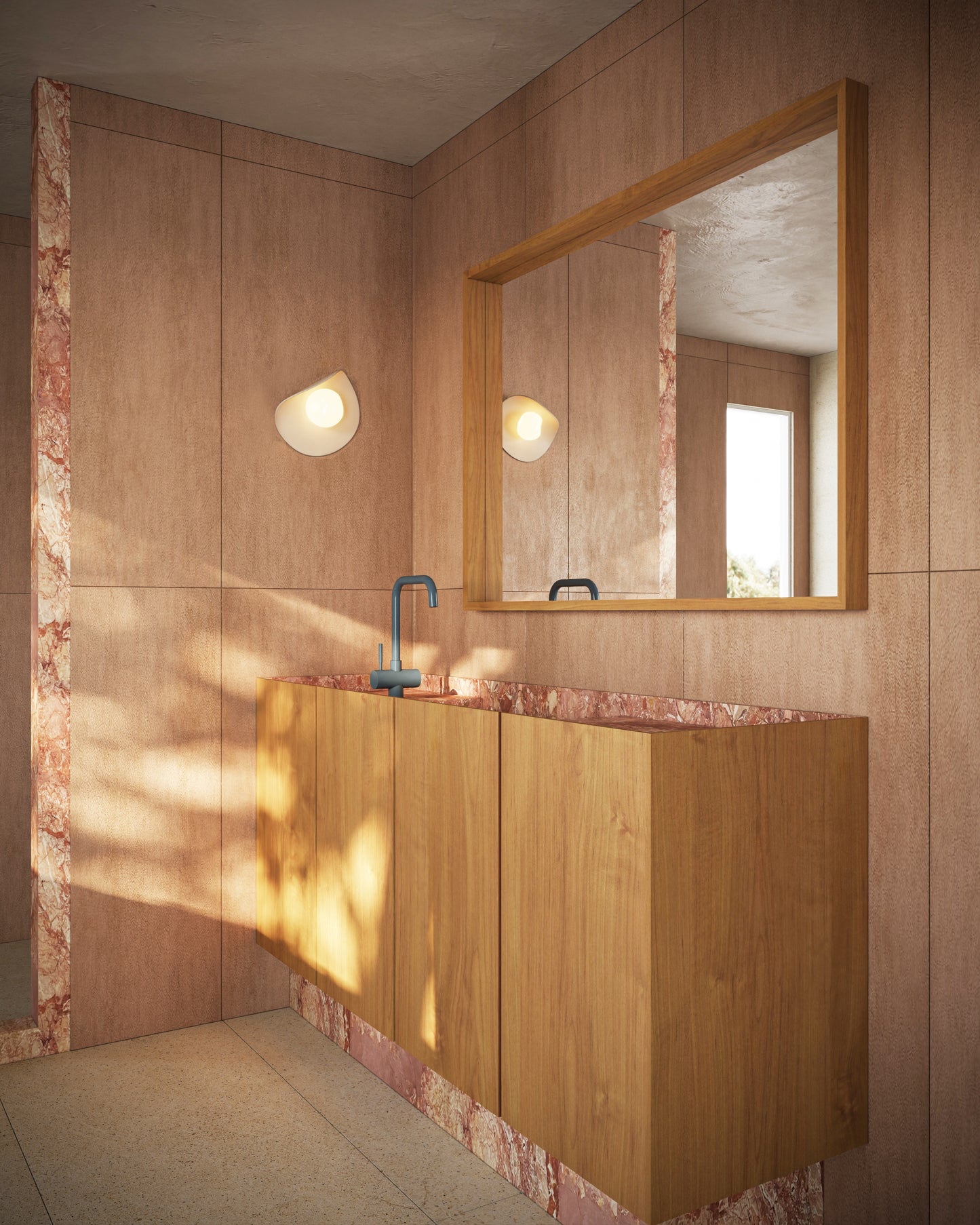 Pond Interior | Glass & Ceramic Wall Light