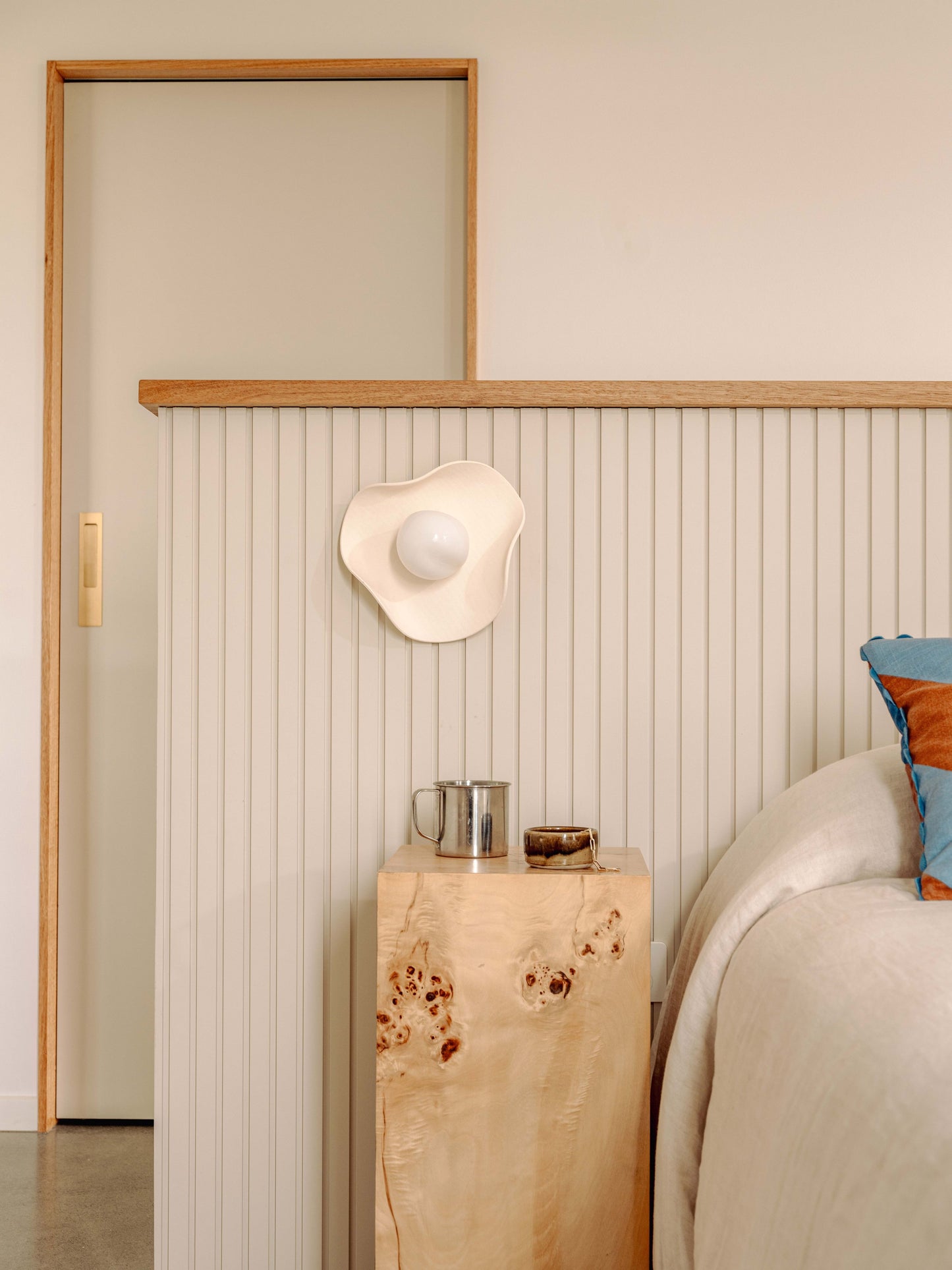 Puddle Stone Interior | Glass & Ceramic Wall Light