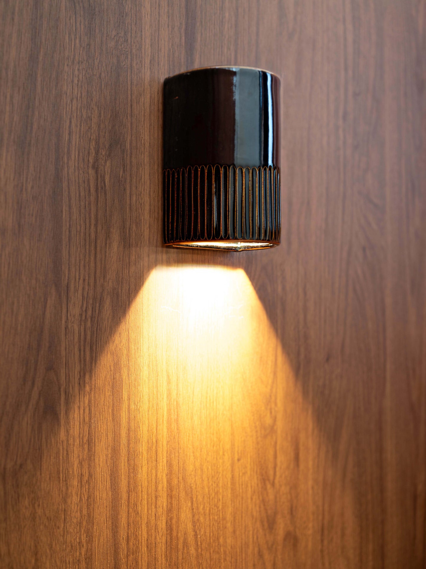 Day Short Exterior | Burnt Toast | Ceramic Wall Light