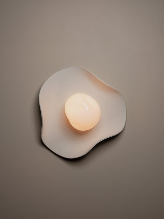 Puddle Stone Interior | Glass & Ceramic Wall Light