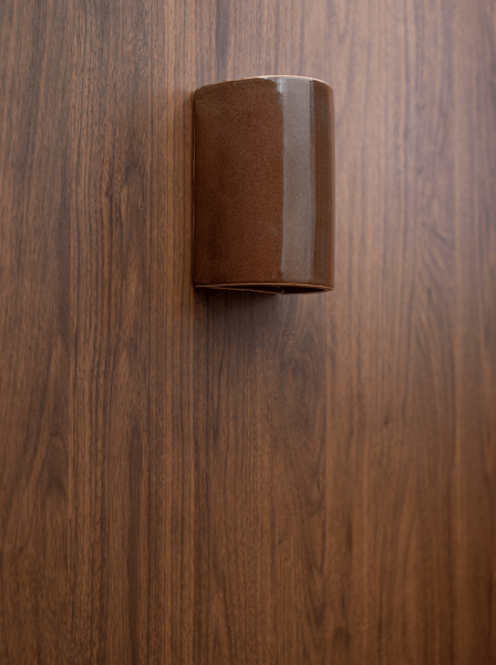Choccy Milk | Dawn Short | Ceramic Wall Light