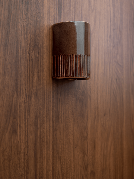 Choccy Milk | Day Short | Ceramic Wall Light
