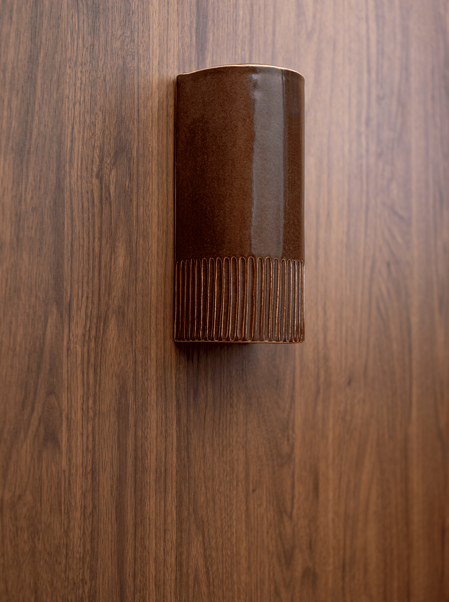 Choccy Milk | Day Tall | Ceramic Wall Light