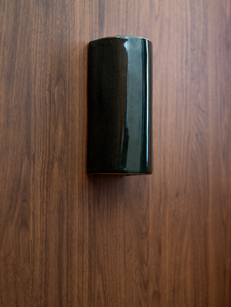 Burnt Toast | Dawn Tall | Ceramic Wall Light
