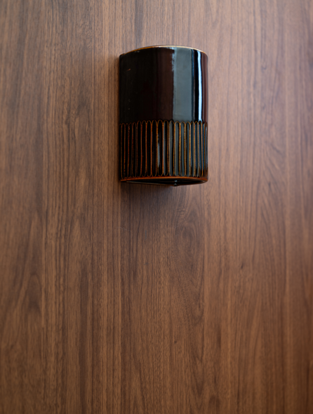 Burnt Toast | Day Short | Ceramic Wall Light