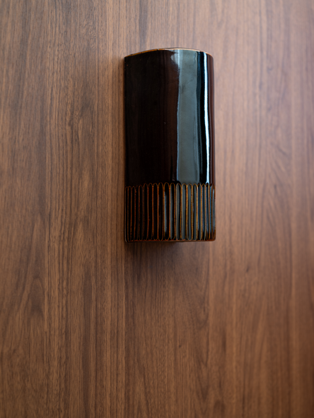 Burnt Toast | Day Tall | Ceramic Wall Light