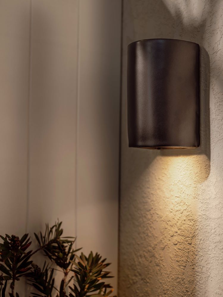 PRE-ORDER | Slate Short Exterior | Ceramic Wall Light